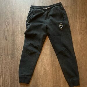 GOAT USA OG Fleece Joggers in gray.  Youth Large